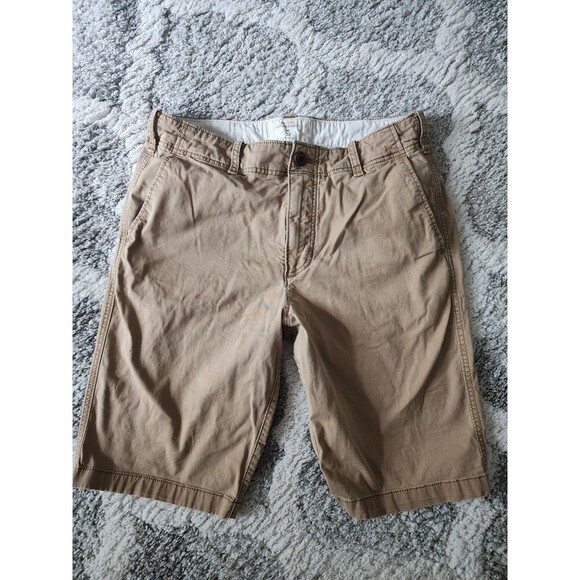 Hollister Other - Hollister Shorts Mens 32 Tan Khaki 10" Inseam Cali Longboard Fit Skateboarding